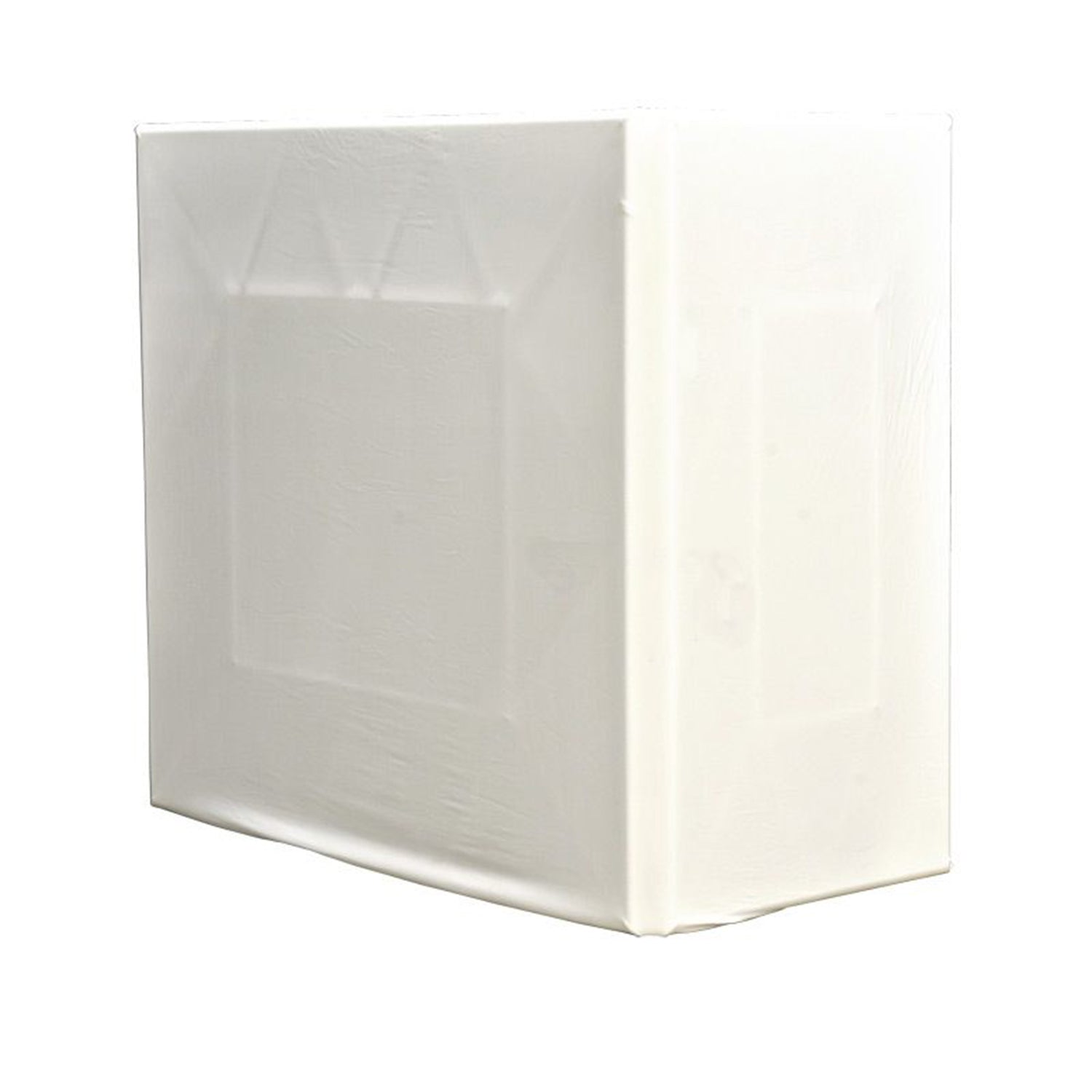 ADJ Pro Event Table Fitted Scrim Tablecloth for DJ Setup to Hide Cables, White - VMInnovations