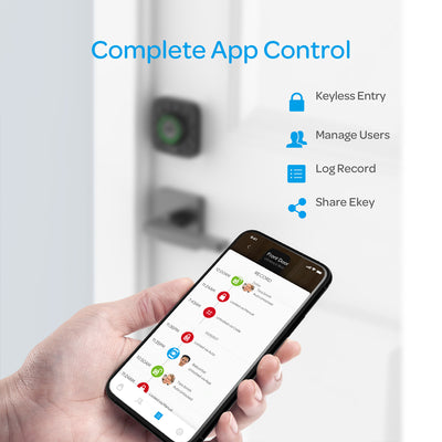 U-Tec U-Bolt Pro 6 in 1 Bluetooth Enabled Fingerprint and Keypad Smart Home Lock