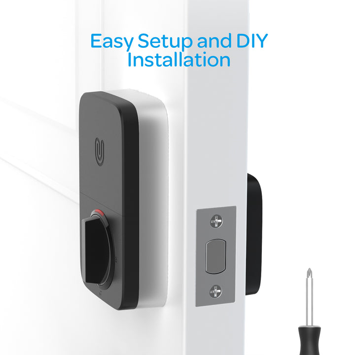 U-Tec WIFI Bridge 6 in 1 Fingerprint and Keypad Smart Home Deadbolt (Open Box)