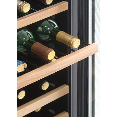 Danby Designer 50 Bottle Compact LED Refrigerator Wine Cooler, Stainless Steel