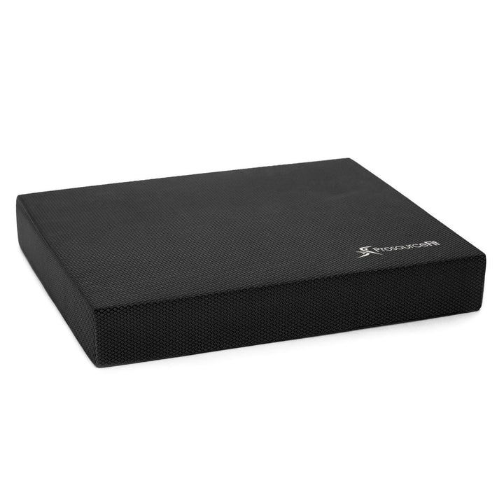 Prosource Fit Foam Stability Physical Therapy Balance Pad Mat, Black (Open Box)