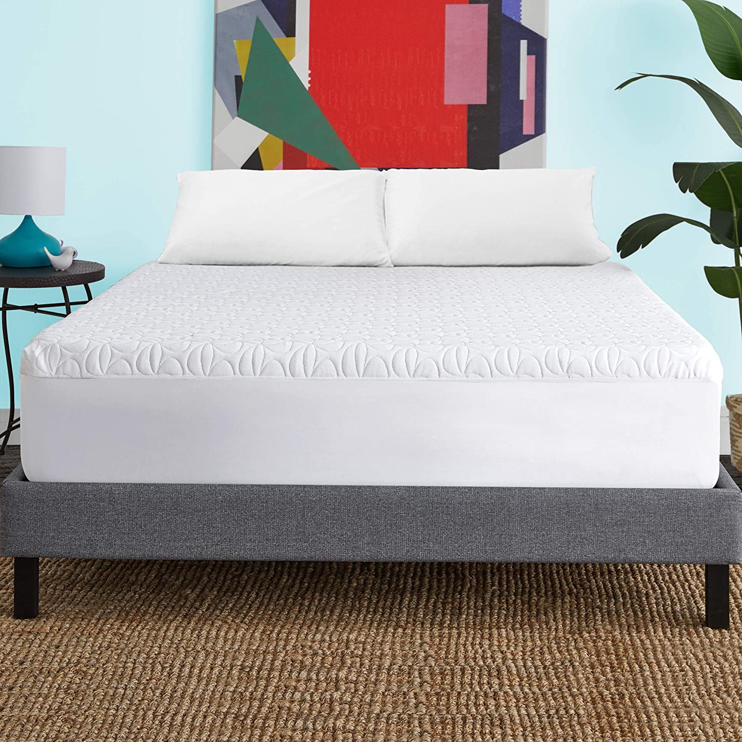 Early Bird Essentials Waterproof Fitted Breathable Mattress Protector (Open Box) - VMInnovations