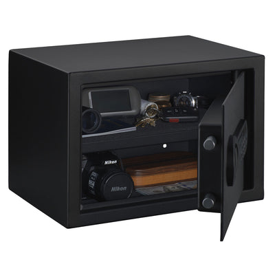 Stack On Home Electronic Combination/Biometric Personal Safe Lock Box, Medium