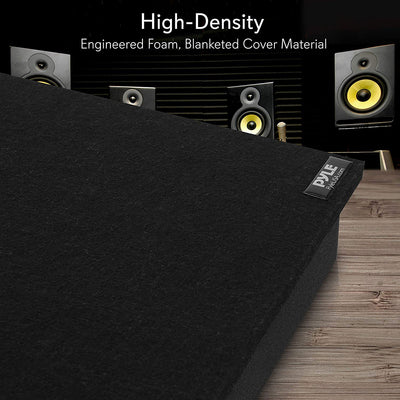 Pyle PSI15 15x15 Inch Sound Dampening Isolation Speaker Riser Acoustic Platform