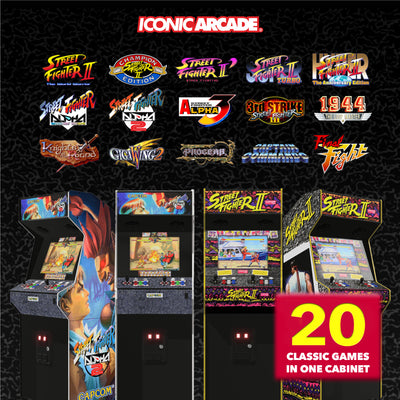 Iconic Arcade Street Fighter Alpha 2 XT Arcade Machine