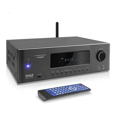 Pyle 2 x PT696BT Bluetooth 5.2 Channel 1000 Watt Home Theater Receiver (2 Pack)