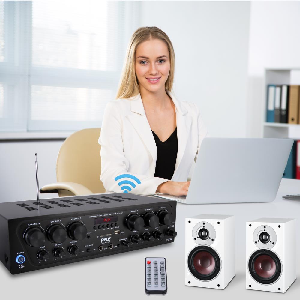 Pyle Bluetooth Home Audio 750W 6 Channel Amplifier Stereo Receiver (For Parts) - VMInnovations