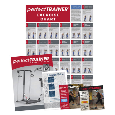 PerfectTrainer by Tony Little Home Gym Resistance Exercise Fitness Machine - VMInnovations