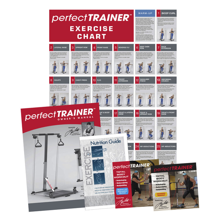 PerfectTrainer by Tony Little Home Gym Resistance Exercise Fitness Machine - VMInnovations