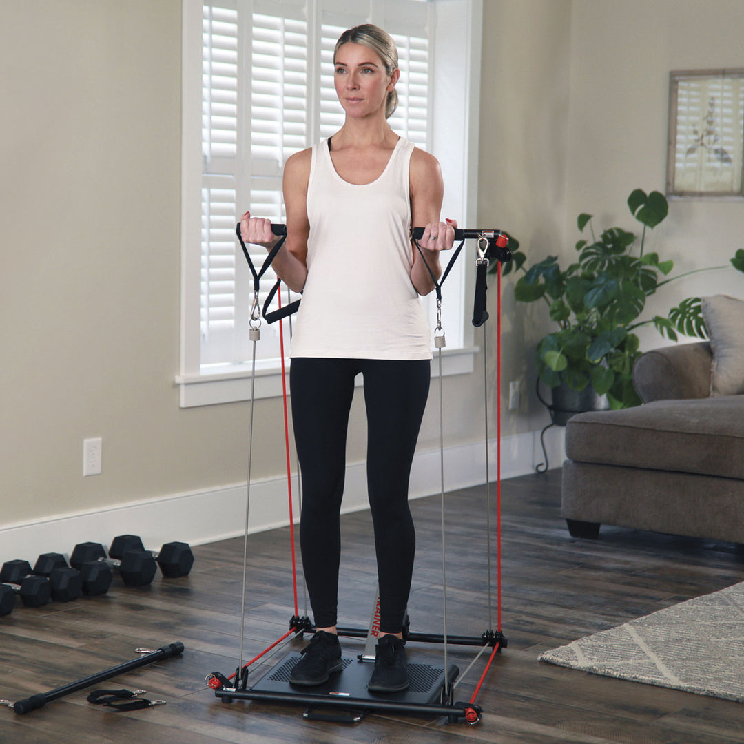 PerfectTrainer by Tony Little Home Gym Resistance Exercise Fitness Machine - VMInnovations