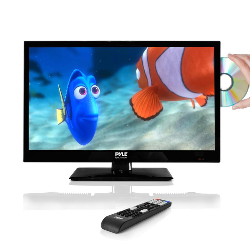 Pyle 21.5 Inch 1080P LED HDTV Built In Multimedia CD DVD Player & Remote(4 Pack)