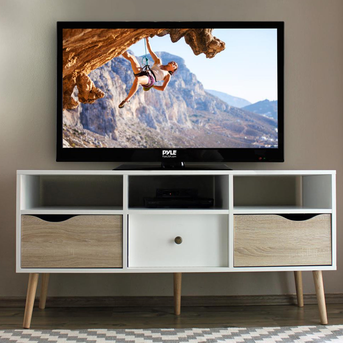 Pyle 23.6 Inch HD 1080p LED TV Monitor with HDMI Cable and Wall Mount (Open Box)