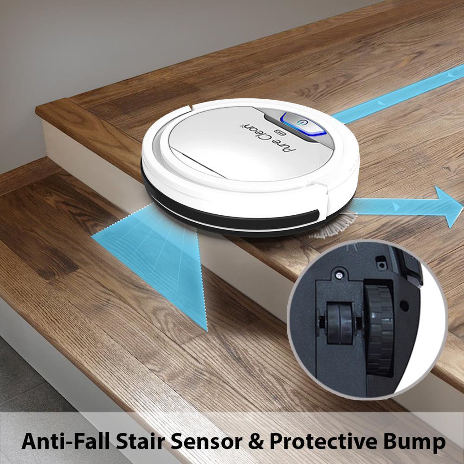 Pyle PureClean Smart Robot Vacuum Powerful Home Cleaning System (Open Box) - VMInnovations