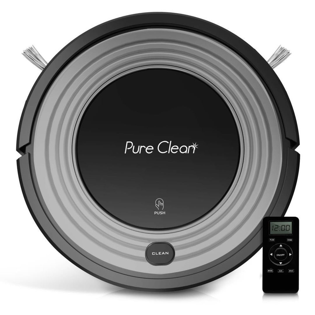 Pyle PureClean Automatic Robot Vacuum Home Cleaning System, Black (Used)