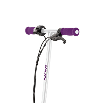 Razor Power Core E100 Kids RideOn Electric Motor Scooter w/Helmet & Pads, Purple