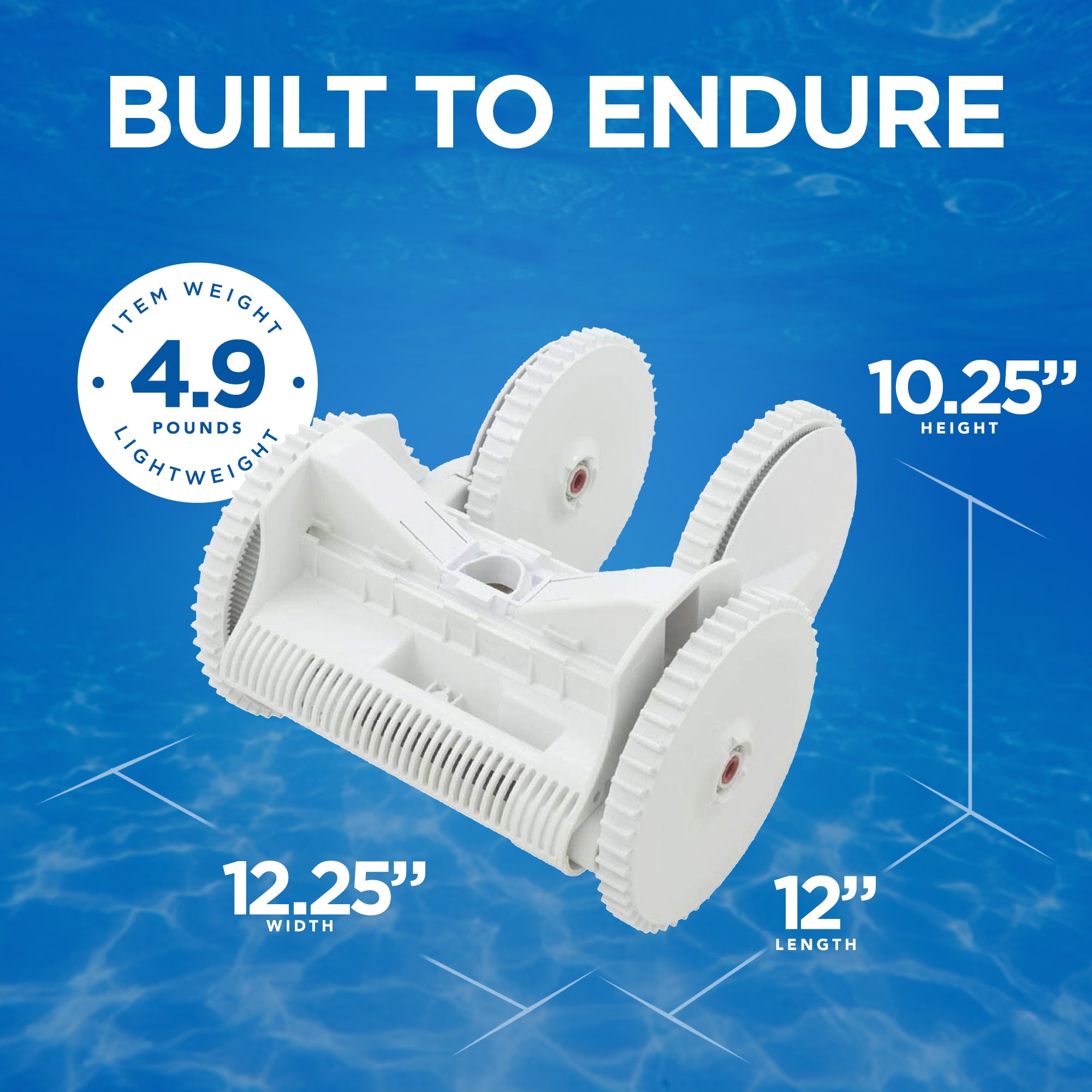 Hayward Poolvergnuegen Lower Body Pool Cleaner Kit w/ Wheel Suction (Open Box)