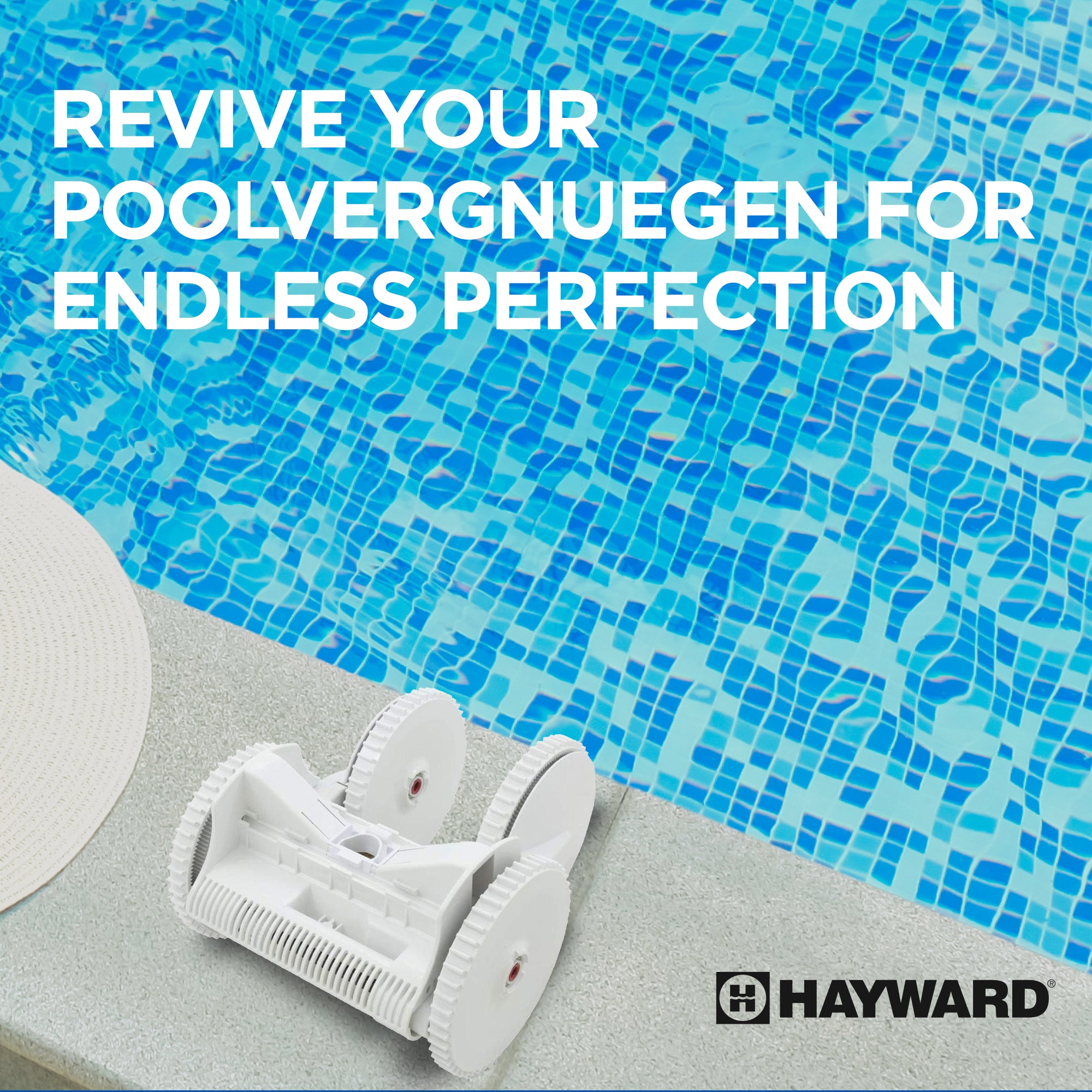 Hayward Poolvergnuegen Lower Body Pool Cleaner Kit w/ Wheel Suction (Open Box)