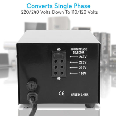 Pyle PVTC320U Step Up and Step Down 500 Watt Power Supply Voltage Converter