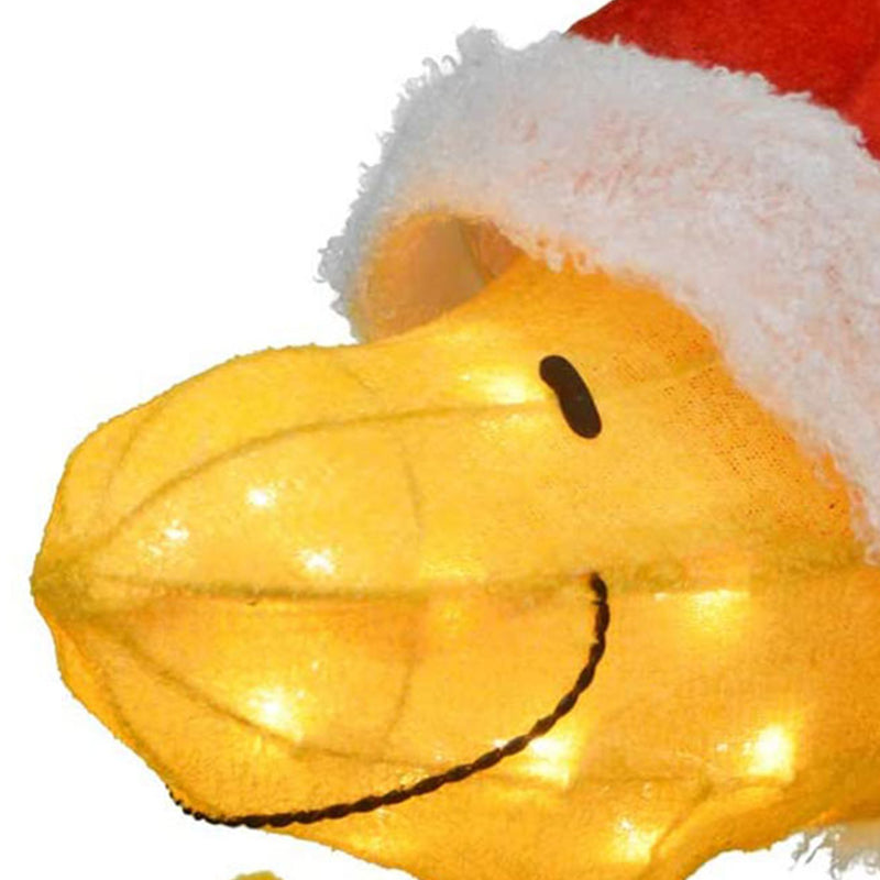 ProductWorks Peanuts 22" Woodstock Santa Hat 3D Christmas Decoration (Used)