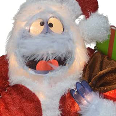 ProductWorks Rudolph 24" Bumble Snowman Santa Pre Lit Yard Decoration (Open Box) - VMInnovations