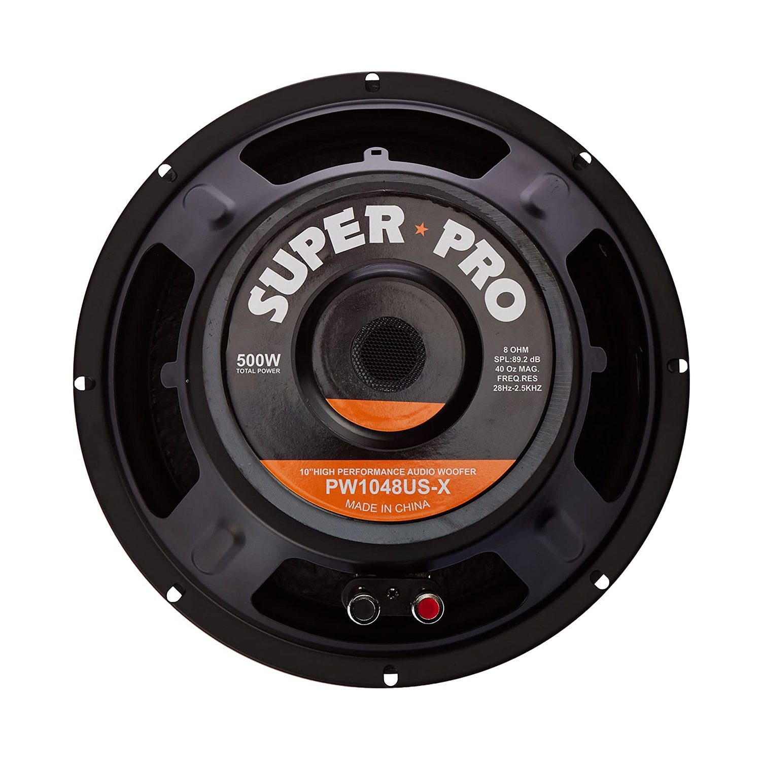 Pyramid PW1048USX 10 Inch 500 Watt 8 Ohm High Performance Car Audio Subwoofer