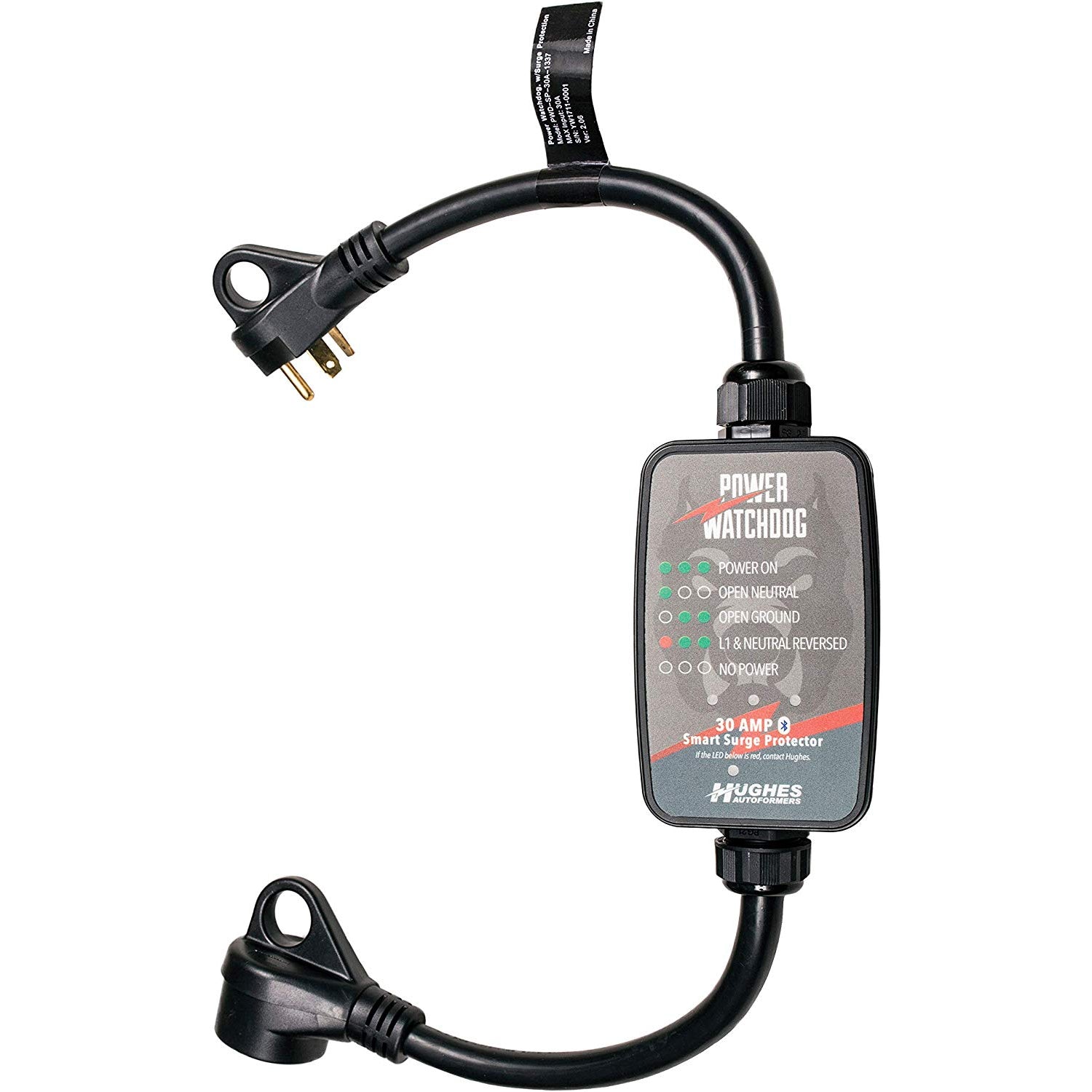 Hughes Autoformer Power Watch Dog RV Bluetooth 30Amp Surge Protector (For Parts)