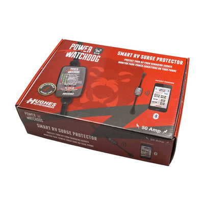Hughes Autoformer Power Watch Dog  RV Bluetooth 50 Amp Surge Protector(Open Box)