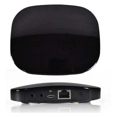 Pyle Wireless Audio Receiver for Digital WiFi File Streaming, Black (Open Box)