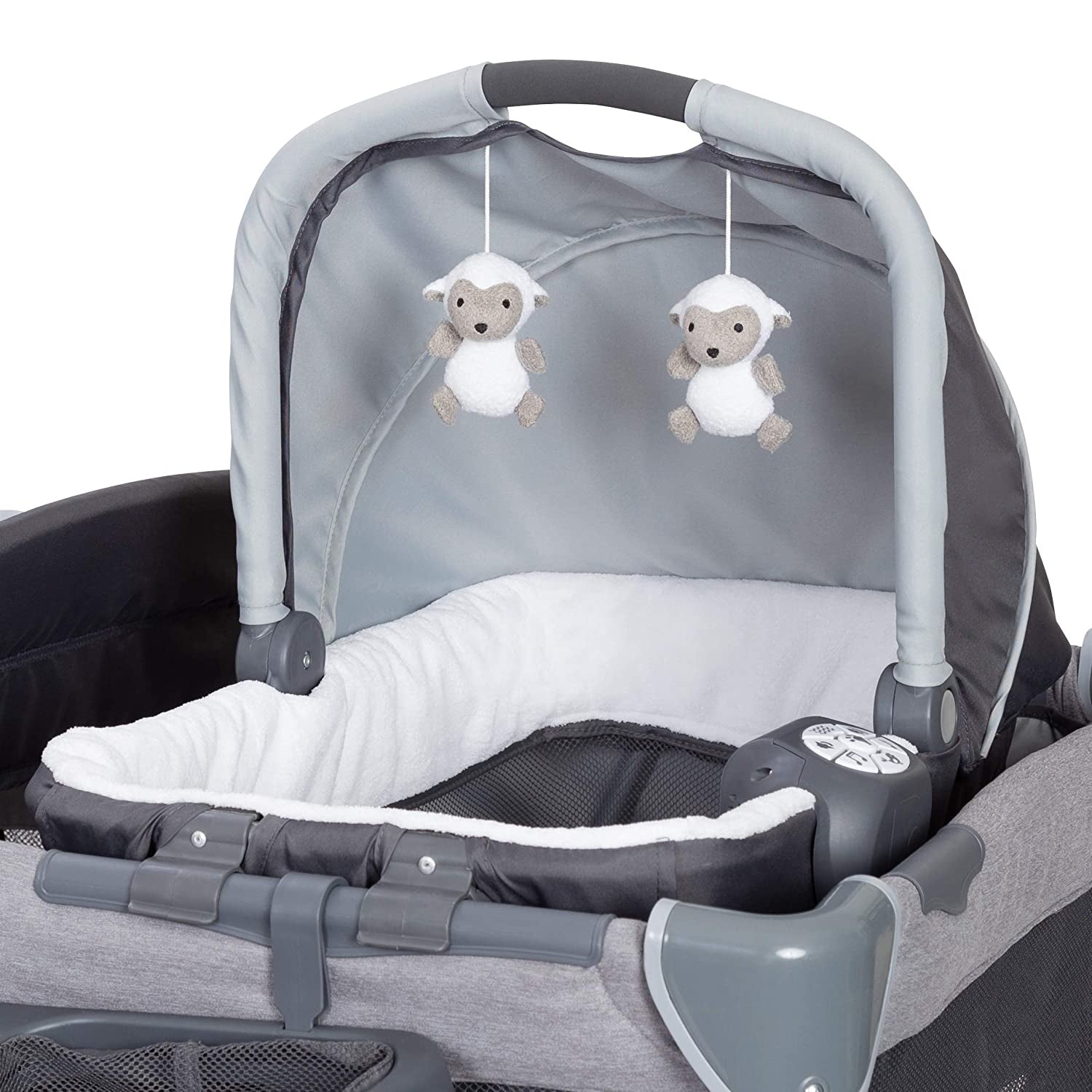 Baby Trend Retreat Nursery Center with Bassinet, Changing Table, and Organizer - VMInnovations