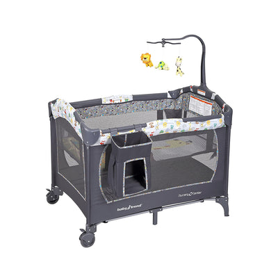 Baby Trend Nursery Center with Removeable Full Bassinet and Wheels, Tanzania