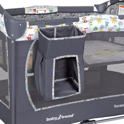 Baby Trend Nursery Center with Removeable Full Bassinet and Wheels, Tanzania