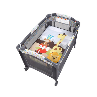 Baby Trend Nursery Center with Removeable Full Bassinet and Wheels, Tanzania
