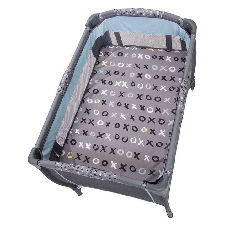 Baby Trend Trend-E Nursery Center Playard Portable Crib Bassinet, Starlight Blue