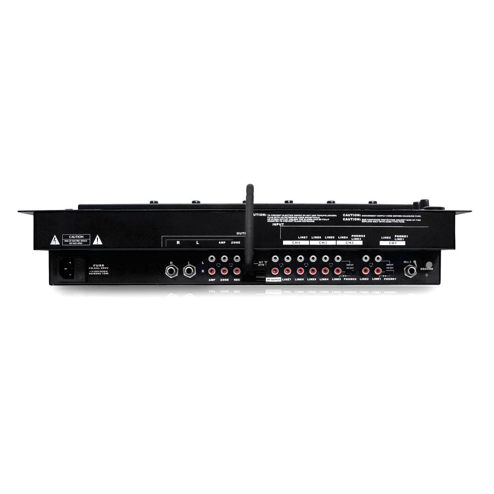 Pyle PYD1964B.5 6 Channel Bluetooth DJ Studio Audio Board Mixer System (2 Pack) - VMInnovations