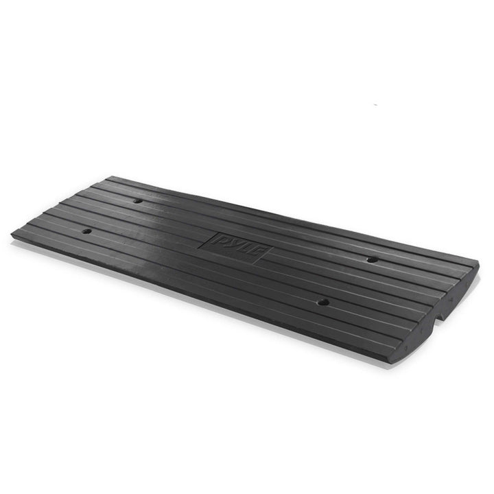 Pyle Car/Truck Rubber Curbside Driveway Ramp Threshold Bridge Track (Open Box)