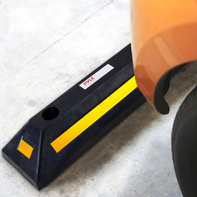 Pyle 22" Vehicle Driveway Parking Spot Wheel Guide Stop Tire Block (Open Box) - VMInnovations
