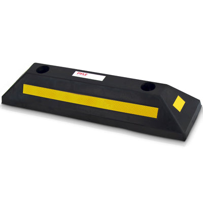 Pyle PCRSTP11 22 Inch Vehicle Driveway Parking Spot Wheel Guide Stop Tire Block - VMInnovations