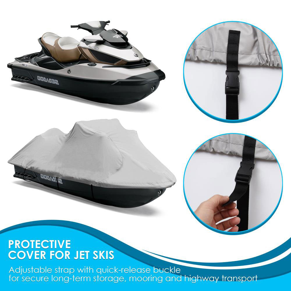 Pyle Armor Shield Universal 118 to 126 Inch Jetski Trailer/Storage Cover (Used)