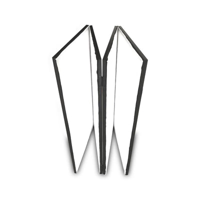 Pyle 24.2 x 48 x 46 Inch DJ Booth Stand Cover Screen Scrim Panel Facade (4 Pack)