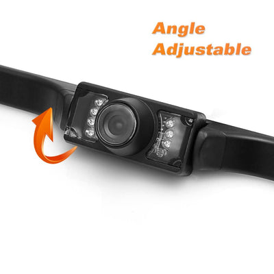 Pyle PLCM7200 7 Inch Rearview Mirror Monitor Screen Backup Camera w/Night Vision