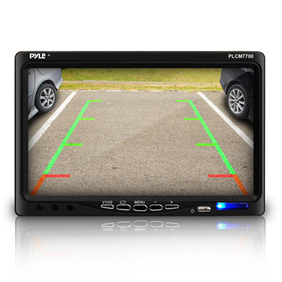 Pyle PLCM7700 Rearview Car Backup Camera and Monitor Reverse Assist Kit (4 Pack) - VMInnovations