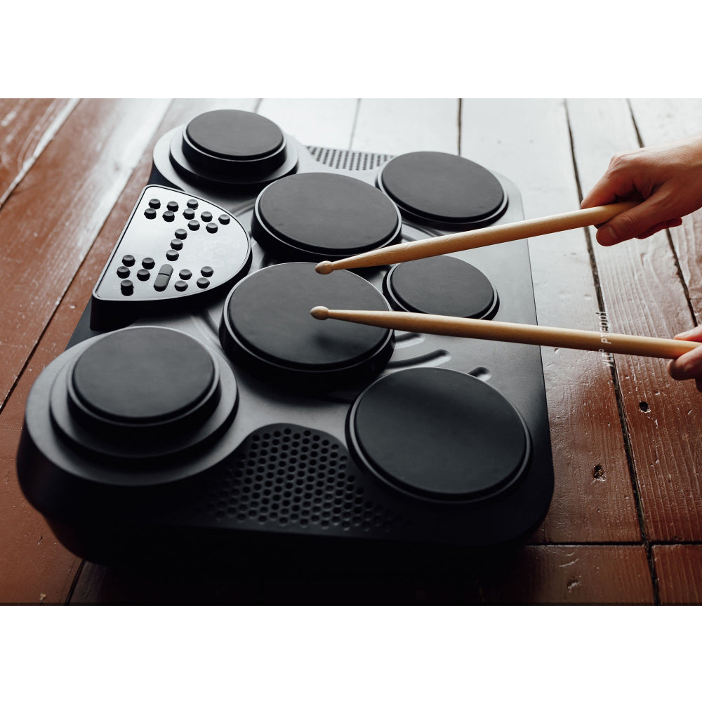 Pyle Pro Electronic Drum Set Tabletop 7 Pad Digital Musical Drum Kit (Open Box)