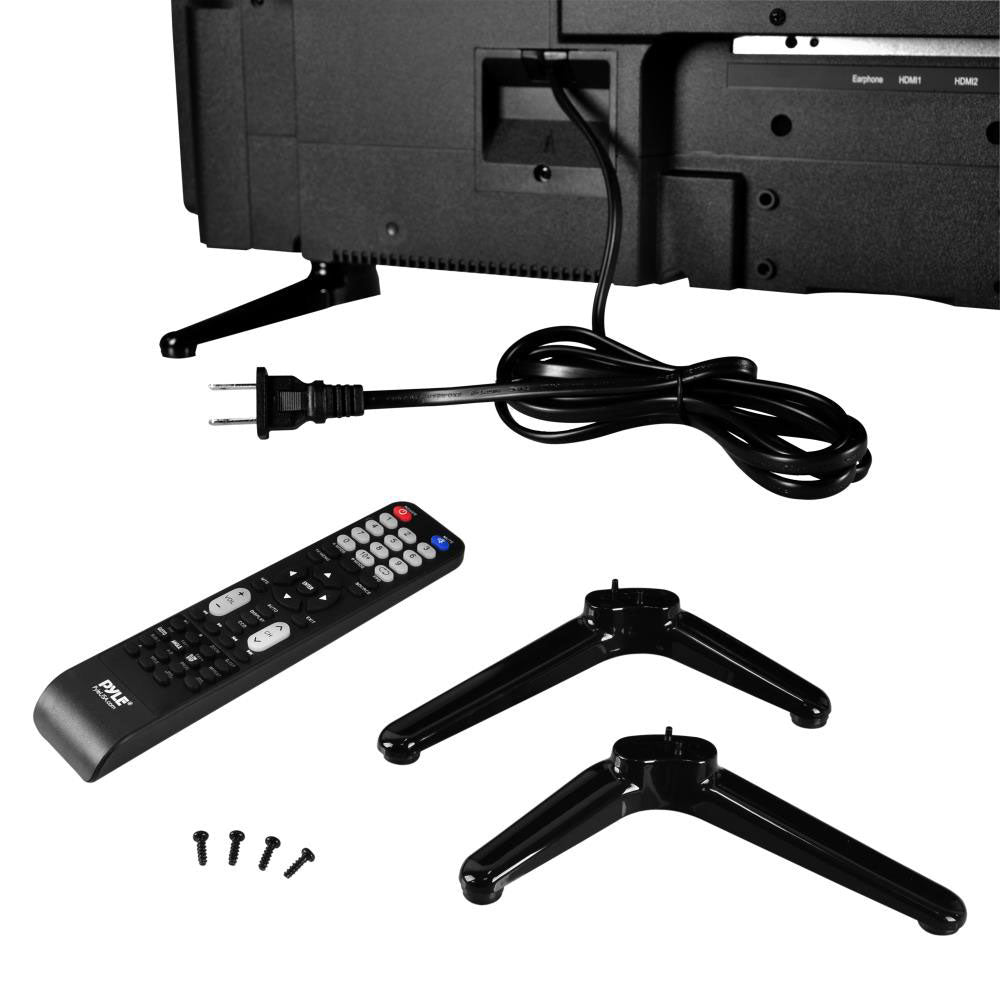 Pyle 40 Inch Widescreen 1080p LED HD TV Television w/ CD/DVD Player (For Parts)