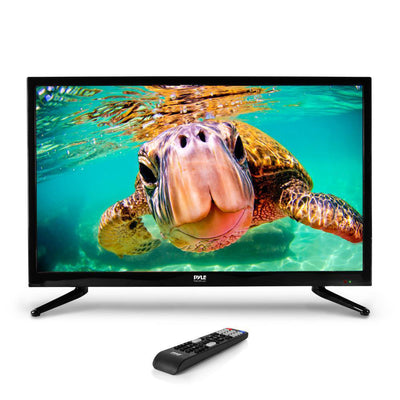 Pyle 32 Inch Widescreen 1080p LED HD TV Television w/ Stereo Speakers (2 Pack)