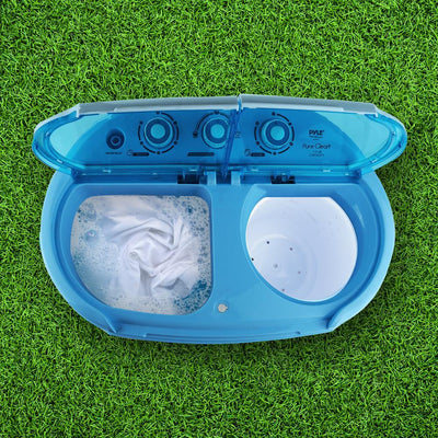Pyle Portable Compact Mini Top Load Washing Machine and Spin Dryer Unit (Used) - VMInnovations