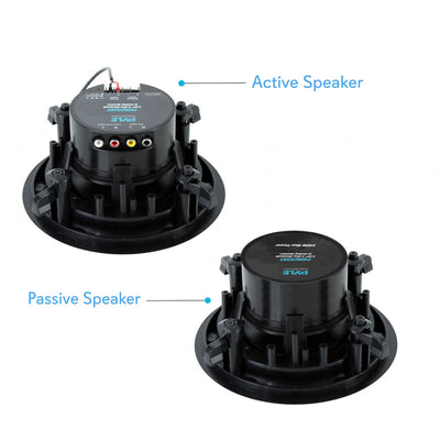 Pyle Dual 5.25" 240W In Wall/Ceiling Bluetooth Home Audio Speaker Kit (4 Pack)