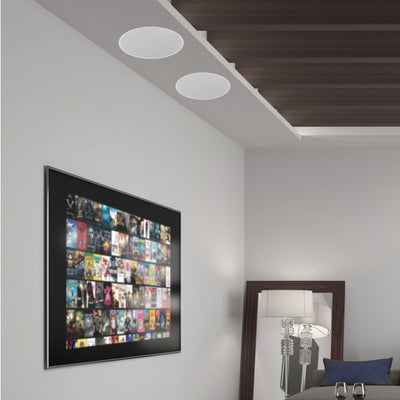 Pyle Dual 5.25" 240W In Wall/Ceiling Bluetooth Home Audio Speaker Kit (4 Pack)