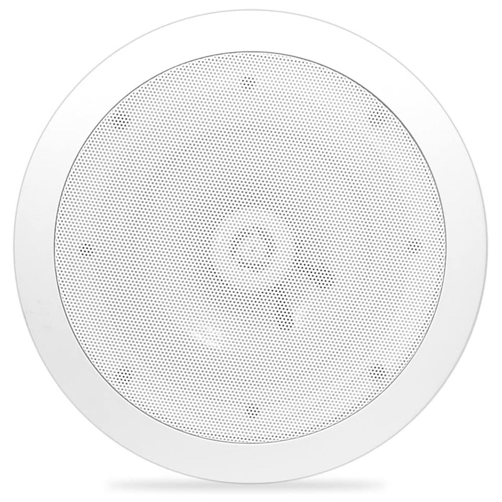 Pyle 6.5 Inch 300W 2-Way Indoor/Outdoor Waterproof Ceiling Speaker, White (Pair)