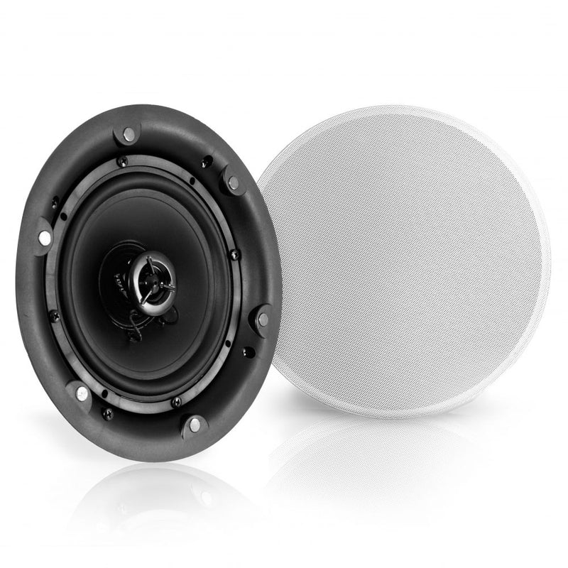 Pyle PWRC65BT Dual 6.5" 300W In Wall/Ceiling Bluetooth Home Audio Speaker Kit
