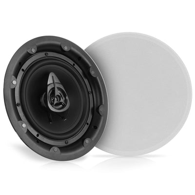 Pyle Dual 8 Inch 360W In Wall/Ceiling Bluetooth Home Audio Speaker Kit(Open Box)